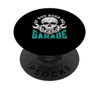 Si Vous Avez Besoin De Moi Je Serai dans Le Garage Garage PopSockets PopGrip Adhésif