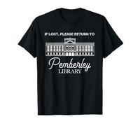 Si Vous Avez Perdu, Veuillez Retourner à la bibliothèque Peter Jane Austen Meme T-Shirt