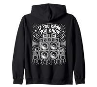 Si Vous Connaissez Raver Old Skool Rave Sound System Free Party Sweat à Capuche