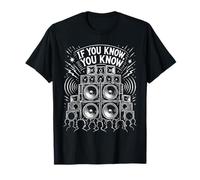 Si Vous Connaissez Raver Old Skool Rave Sound System Free Party T-Shirt