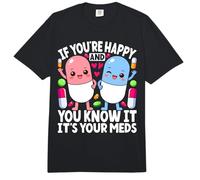 Si Vous êtes Heureuse et Que Vous Le Savez, C'est l'infirmière drôle de Vos médicaments Comfort Colors Adult Heavyweight T-Shirt