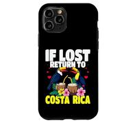 Si Vous êtes Perdu, retournez au Costa Rica Vacation Toucan Graphic Travel Coque pour iPhone 11 Pro