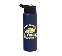 Si vous l'avez acheté, un camion l'a apporté semi-camion Stainless Steel Insulated Water Bottle