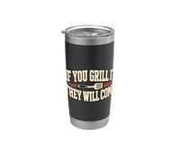 Si vous le grillez, ils viendront à fumer la viande barbecue Grillmaster Gobelet isotherme en acier inoxydable double paroi