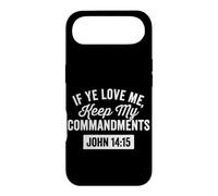 Si Vous m'aimez, Gardez la Foi en Dieu dans Mes Commandements Coque pour iPhone Air