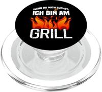 Si Vous me Cherchez, Je suis au Barbecue PopSockets PopGrip pour MagSafe