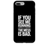 Si Vous me voyez Courir, Le désordre est Mauvais, infirmière Coque pour iPhone 7 Plus/8 Plus