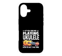 Si Vous me voyez Jouer du ukulélé, ce n'est Pas Le Moment Coque pour iPhone 17