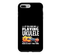 Si Vous me voyez Jouer du ukulélé, ce n'est Pas Le Moment Coque pour iPhone 7 Plus/8 Plus