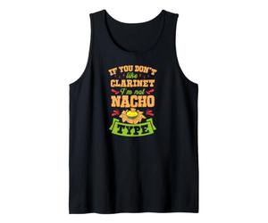 Si Vous n'aimez Pas la Clarinette, Je suis Nacho Type Funny Gag Joke Pun Débardeur