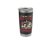Si vous n'aimez pas la course hors route Dirty Muddy Gobelet isotherme en acier inoxydable double paroi