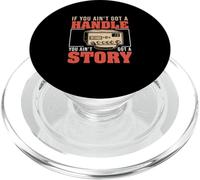 Si Vous n'avez Pas de poignée, Vous n'avez Pas de Fan de Radio CB Story PopSockets PopGrip pour MagSafe