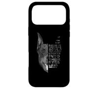 Si Vous ne Croyez Pas qu'ils Ont des âmes Portrait de Chien Doberman Coque pour iPhone 17 Pro Max