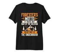 Si Vous ne Faites Pas Partie de la Solution, Vous Faites Partie de Underbrush T-Shirt Haut de Gamme