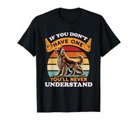 Si Vous ne l'avez Pas, Vous ne comprendrez jamais Le propriétaire Irlandais Setter T-Shirt Graphique avec Valeur, Homme, Noir, L