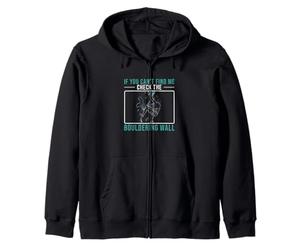 Si Vous ne me Trouvez Pas, jetez Un œil au Mur de Boulderer Sweat à Capuche