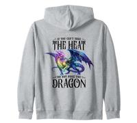 Si Vous ne Pouvez Pas Supporter la Chaleur, ne piquez Pas l'amoureux des Dragons Sweat à Capuche