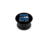 Si Vous ne Trouvez Pas Les Bleus, Les Bleus Vous trouveront PopSockets PopGrip Adhésif