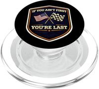 Si Vous n'êtes Pas Le Premier, Vous êtes Le dernier American Auto Moto Racing MX PopSockets PopGrip pour MagSafe