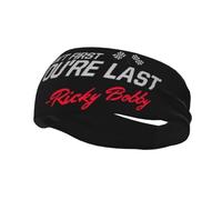 Si vous n'êtes pas le premier, vous êtes le dernier, bandeaux de sport, bandeau d'entraînement évacuant l'humidité, bandeaux de sueur, bandeau de course