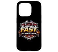 Si Vous n'êtes Pas Rapide, Vous êtes Le dernier American Auto Moto Racing MX Coque pour iPhone 15 Pro