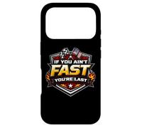 Si Vous n'êtes Pas Rapide, Vous êtes Le dernier American Auto Moto Racing MX Coque pour iPhone 17 Pro