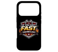 Si Vous n'êtes Pas Rapide, Vous êtes Le dernier Auto Moto Racing Motocross MX Coque pour iPhone 17 Pro