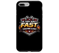 Si Vous n'êtes Pas Rapide, Vous êtes Le dernier Auto Moto Racing Motocross MX Coque pour iPhone 7 Plus/8 Plus