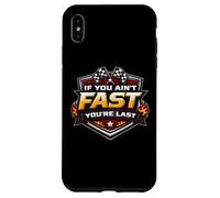 Si Vous n'êtes Pas Rapide, Vous êtes Le dernier Auto Moto Racing Motocross MX Coque pour iPhone XS Max