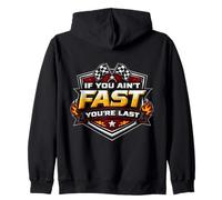 Si Vous n'êtes Pas Rapide, Vous êtes Le dernier Auto Moto Racing Motocross MX Sweat à Capuche