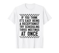 Si vous pensez que c'est facile, essayez de planifier trois réunions T-Shirt
