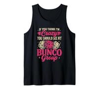 Si Vous Pensez Que Je suis Folle Game Night Funny Bunco Player Women Débardeur