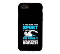 Si Vous Pensez Que Votre Sport est Difficile, essayez de Le Faire en Tenant Le Souffle Coque pour iPhone SE (2020) / 7/8
