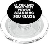 Si vous pouvez lire ceci, c'est que vous êtes trop près PopSockets PopGrip pour MagSafe