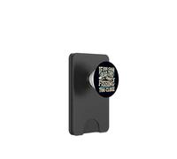 Si vous pouvez lire ceci, c'est que vous pêchez un poisson de trop près PopSockets PopWallet pour MagSafe