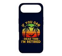 Si Vous Pouvez Lire ceci, I'm Retired Retired Retro Sunset Coque pour iPhone Air