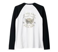 Si Vous Pouvez Lire ceci, la Chienne est tombée du Motard Manche Raglan