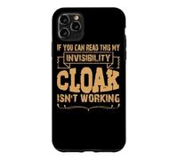 Si Vous Pouvez Lire ceci, ma Cape d'invisibilité ne Fonctionne Pas Coque pour iPhone 11 Pro Max