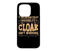 Si Vous Pouvez Lire ceci, ma Cape d'invisibilité ne Fonctionne Pas Coque pour iPhone 15 Pro