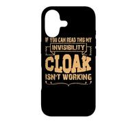 Si Vous Pouvez Lire ceci, ma Cape d'invisibilité ne Fonctionne Pas Coque pour iPhone 17
