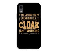 Si Vous Pouvez Lire ceci, ma Cape d'invisibilité ne Fonctionne Pas Coque pour iPhone XR