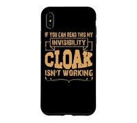 Si Vous Pouvez Lire ceci, ma Cape d'invisibilité ne Fonctionne Pas Coque pour iPhone XS Max