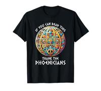 Si vous pouvez lire ceci, remerciez les fans de Phoenicians Funny Reading T-Shirt