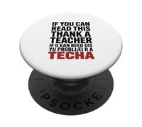 Si Vous Pouvez Lire Ceci, Remerciez Un Enseignant Qui Dit PopSockets PopGrip Adhésif
