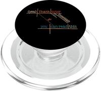 Si Vous Pouvez Lire Ces Conversations Classiques de CC Essentials PopSockets PopGrip pour MagSafe