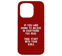 Si vous voulez croire tout ce que vous lisez Coque pour iPhone 15 Pro
