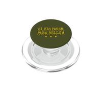 Si Vous Voulez la Paix, préparez-Vous à la Guerre PopSockets PopGrip pour MagSafe