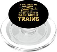 Si Vous Voulez Que j'écoute, Parlez des Trains PopSockets PopGrip pour MagSafe