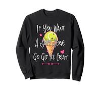 Si Vous Voulez Un Amateur de Tennis Amusant et Doux Sweatshirt