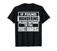 Si Vous Vous Demandez, Veuillez Retourner à la première année T-Shirt Graphique avec Valeur